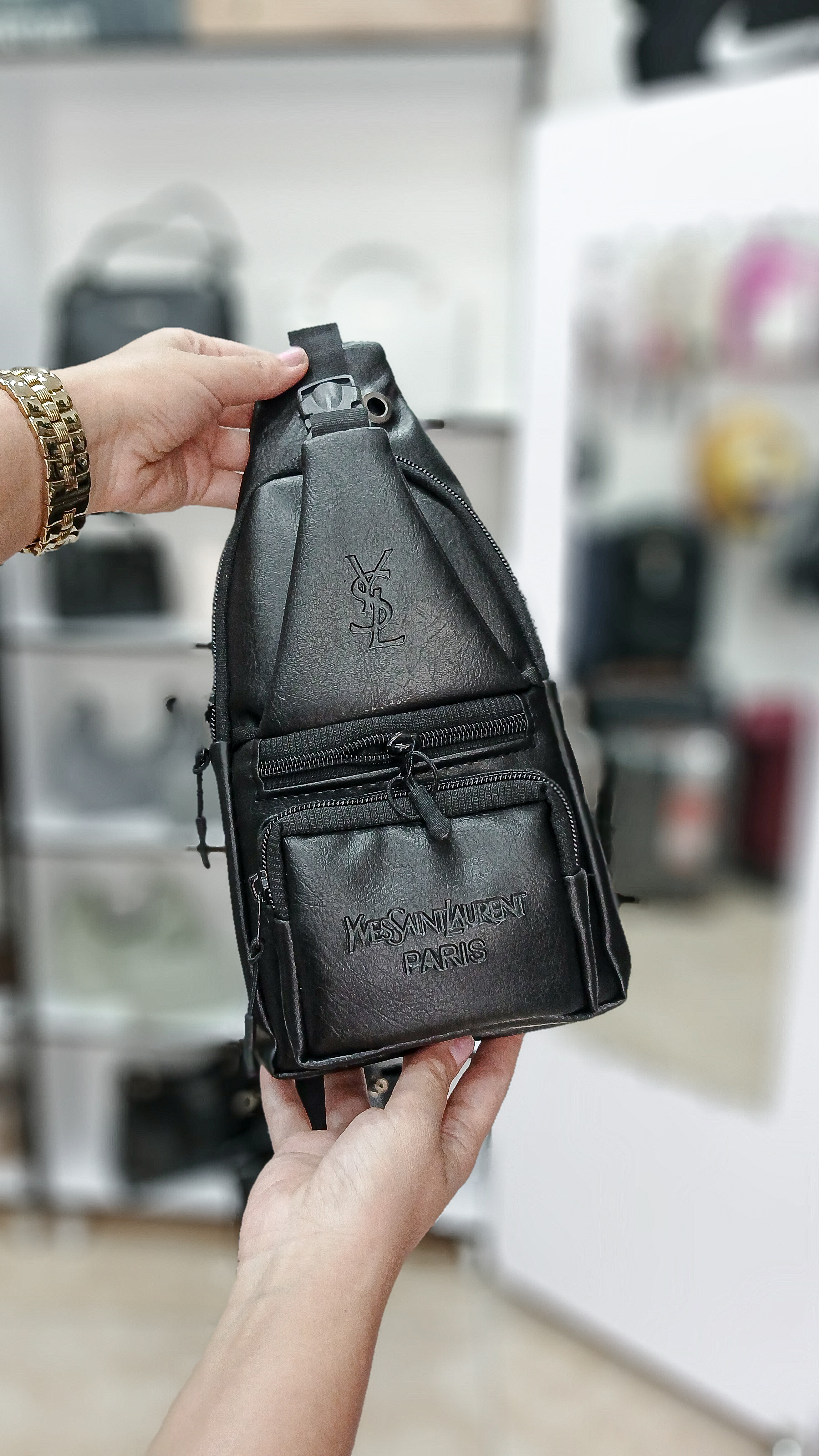 بادی بگ اسپرت مدل YSL چرمی ۲۵۸